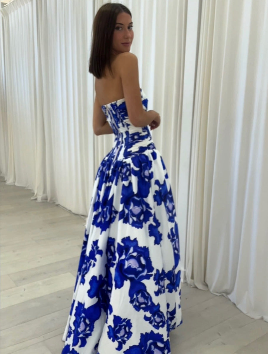 Luna Patchwork Maxi Dress