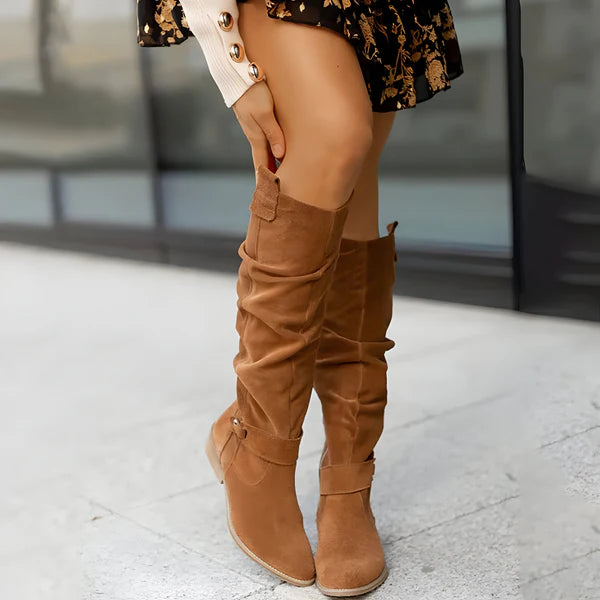 Luna’s Autumn Stroll Slouchy Knee Boots