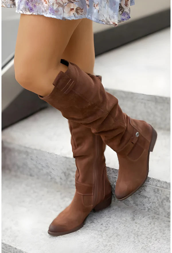 Luna’s Autumn Stroll Slouchy Knee Boots