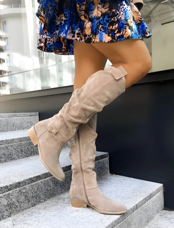 Luna’s Autumn Stroll Slouchy Knee Boots