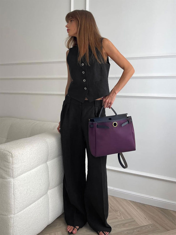 Luna’s Boho Tailored Vest &amp; Trousers Set