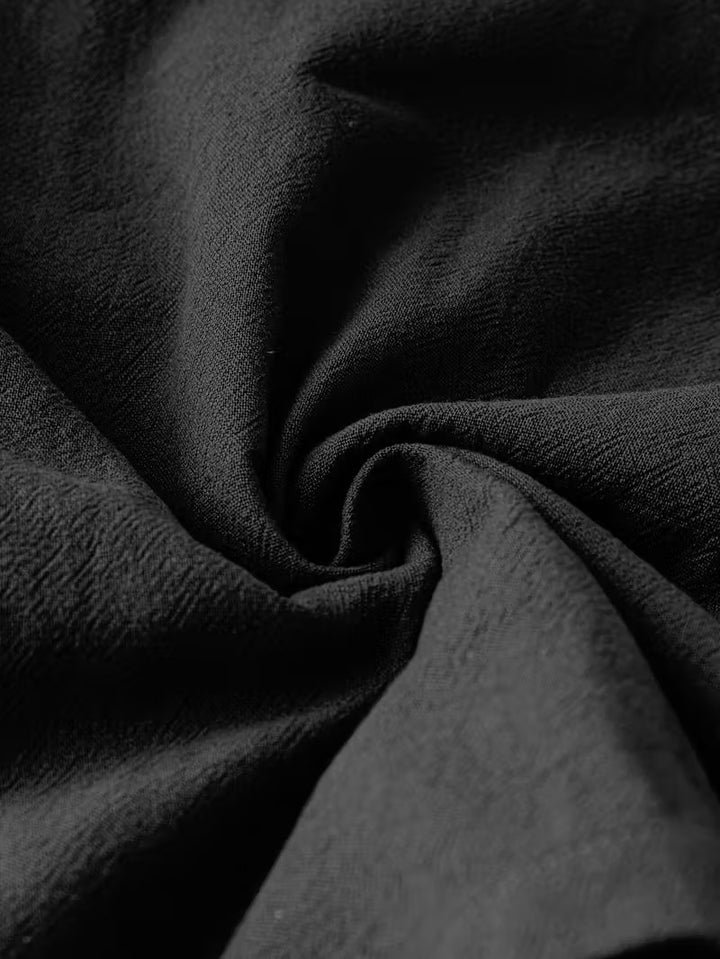 Luna’s Casual Charm Button Detail Summer Dress