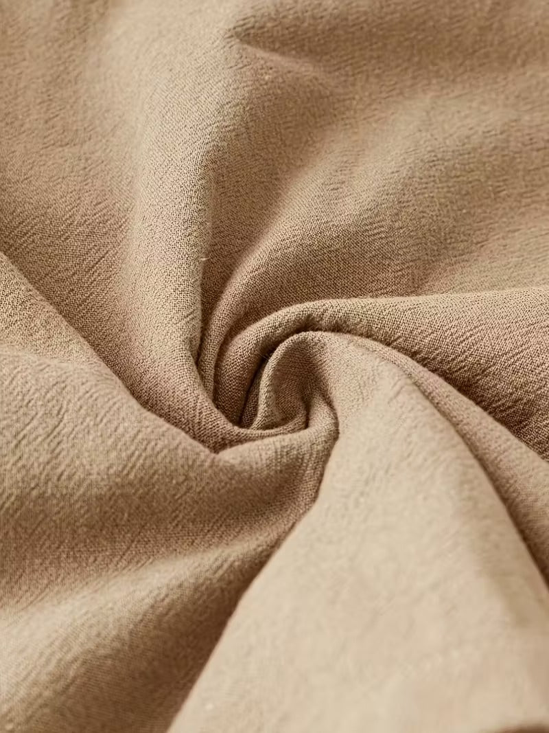 Luna’s Casual Charm Button Detail Summer Dress