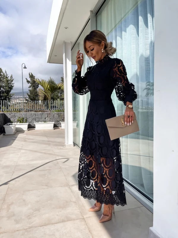 celestial midi dress Celestial Patchwork Print Long Sleeve Midi Dress XS