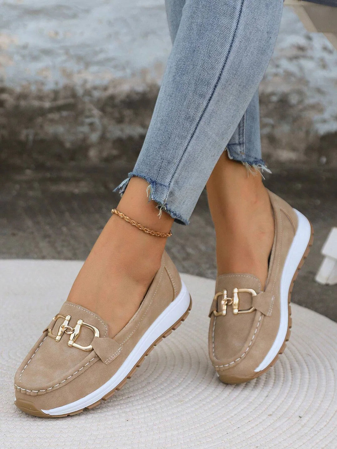 Luna’s Chic Horizon Chain Loafers