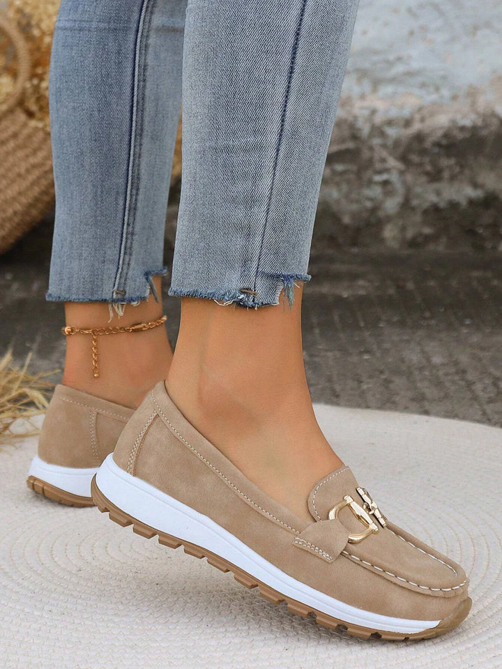 Luna’s Chic Horizon Chain Loafers