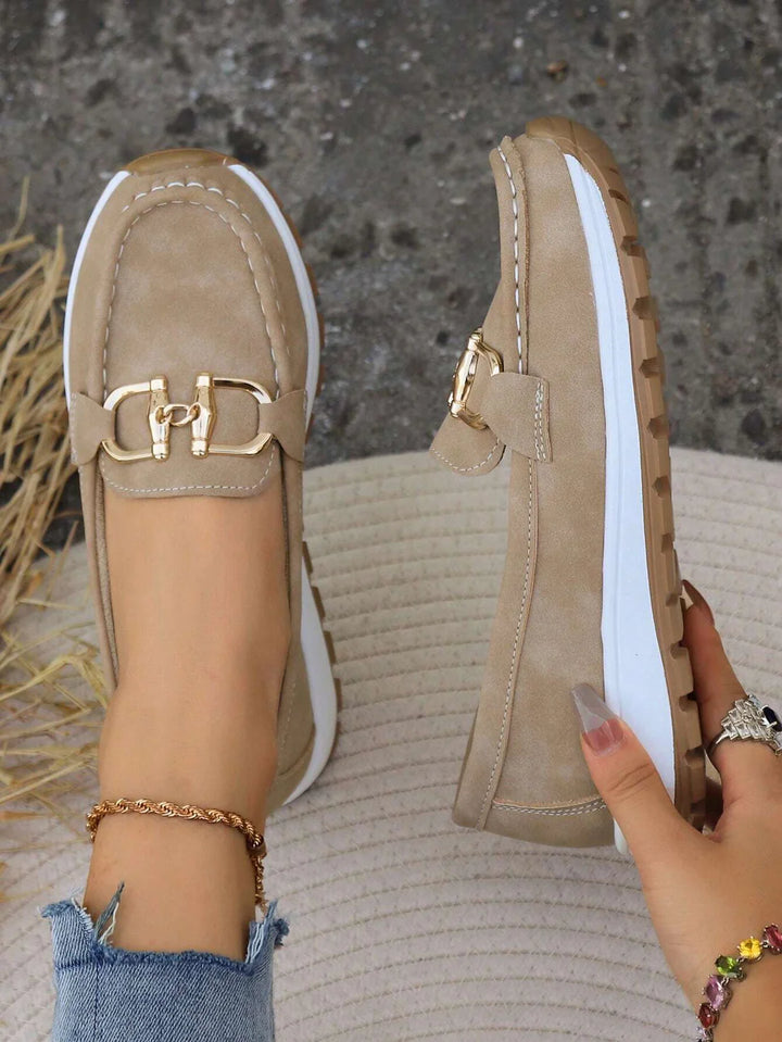Luna’s Chic Horizon Chain Loafers