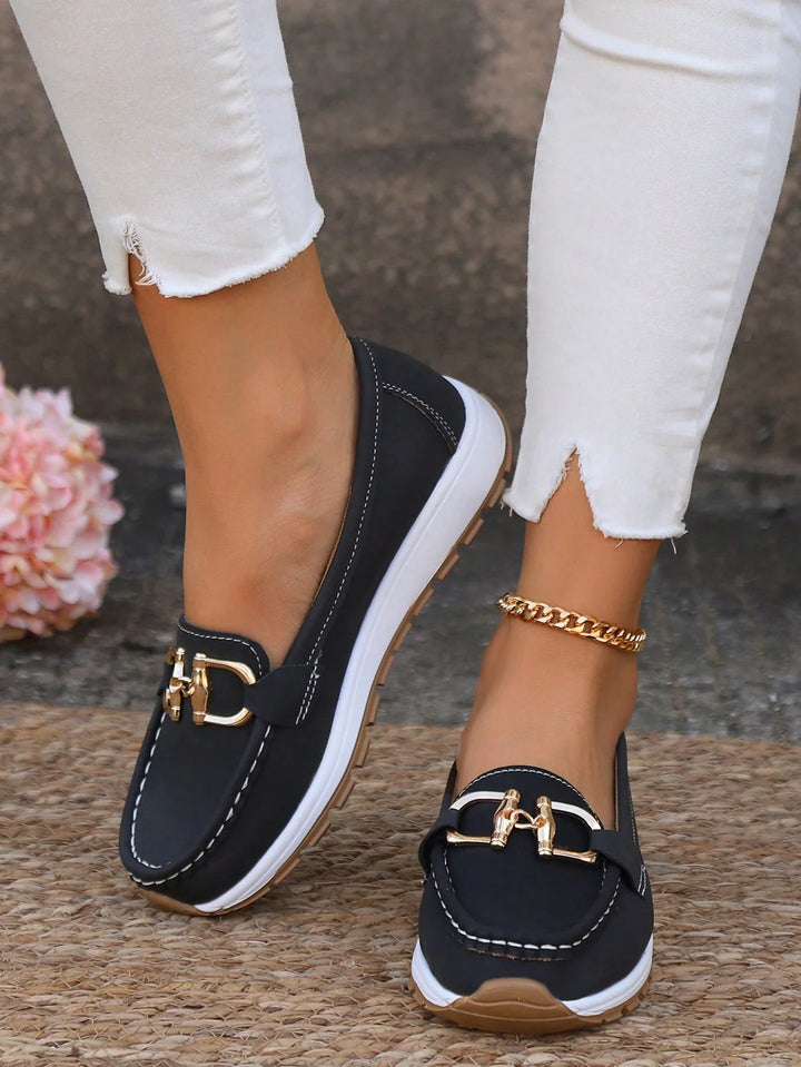 Luna’s Chic Horizon Chain Loafers