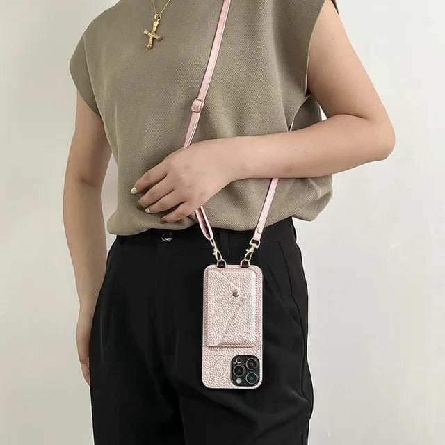 Luna’s Chic Utility Crossbody Phone Case