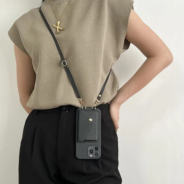 Luna’s Chic Utility Crossbody Phone Case