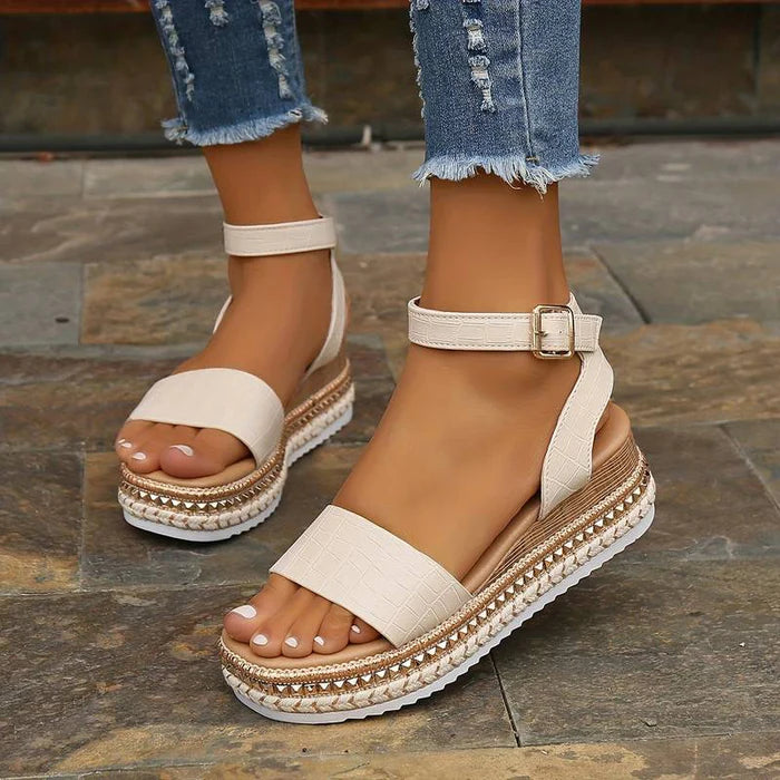 Luna’s Chic Whisper Platform Sandals