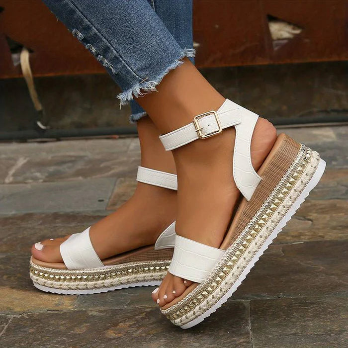 Luna’s Chic Whisper Platform Sandals