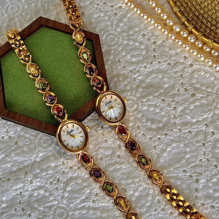 Luna’s Classic Gemstone Watch