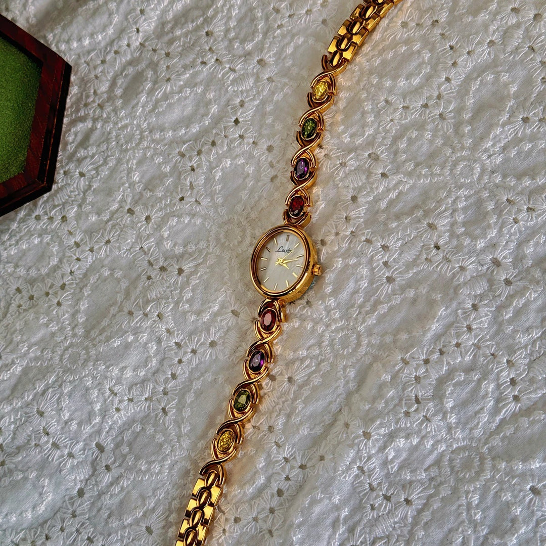 Luna’s Classic Gemstone Watch