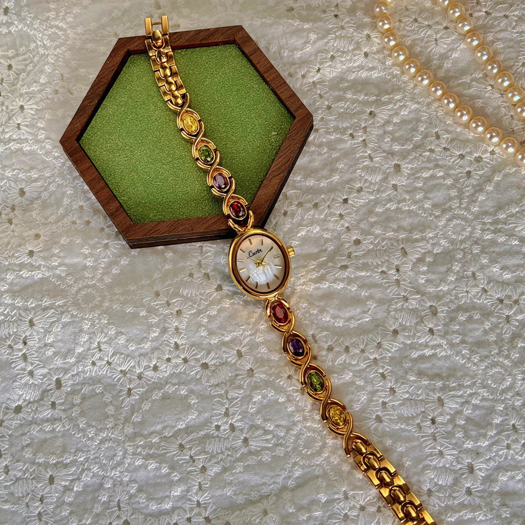 Luna’s Classic Gemstone Watch