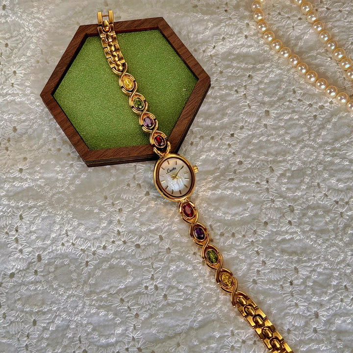 Luna’s Classic Gemstone Watch