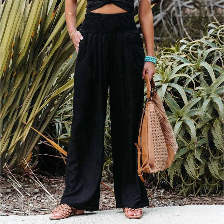 Luna’s Coastal Breeze Wide-Leg Pants