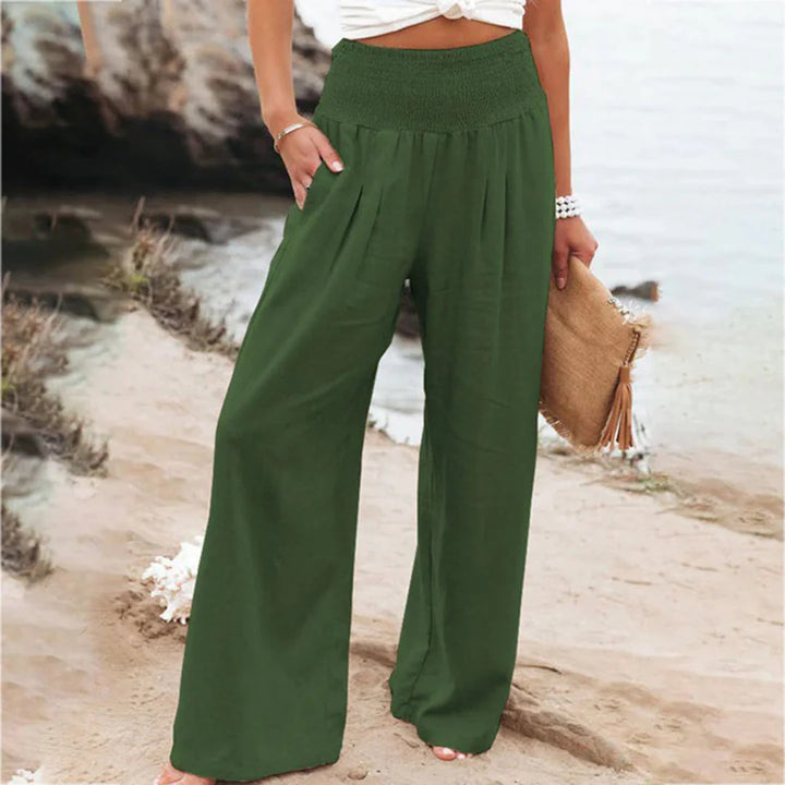Luna’s Coastal Breeze Wide-Leg Pants