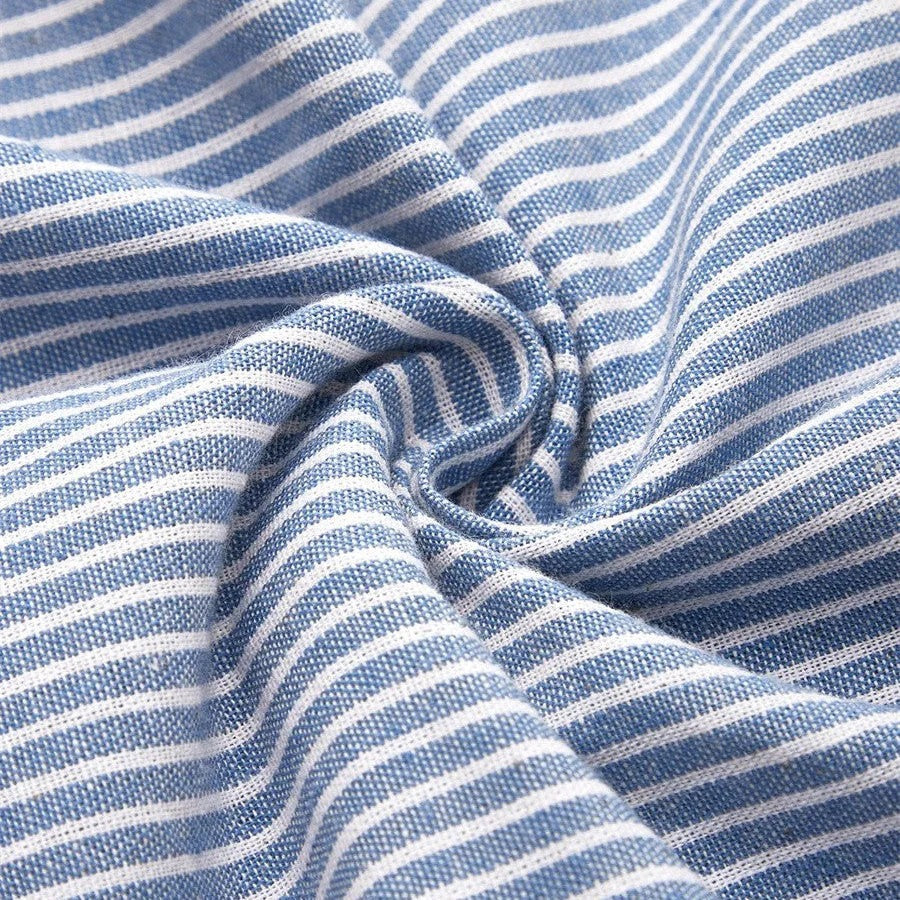 Luna’s Coastal Whimsy Button Detail Midi Dress