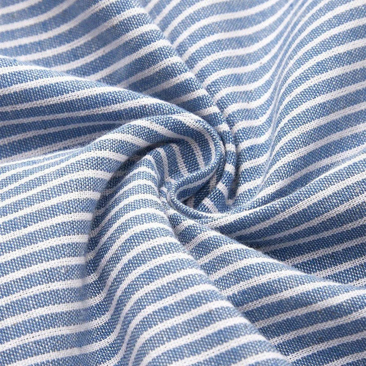 Luna’s Coastal Whimsy Button Detail Midi Dress