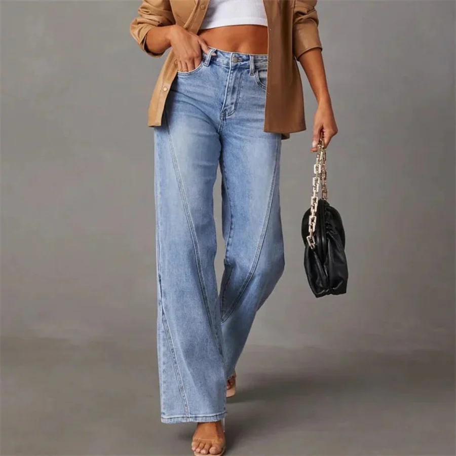 Luna’s Confident Ease Tailored Straight-Leg Jeans