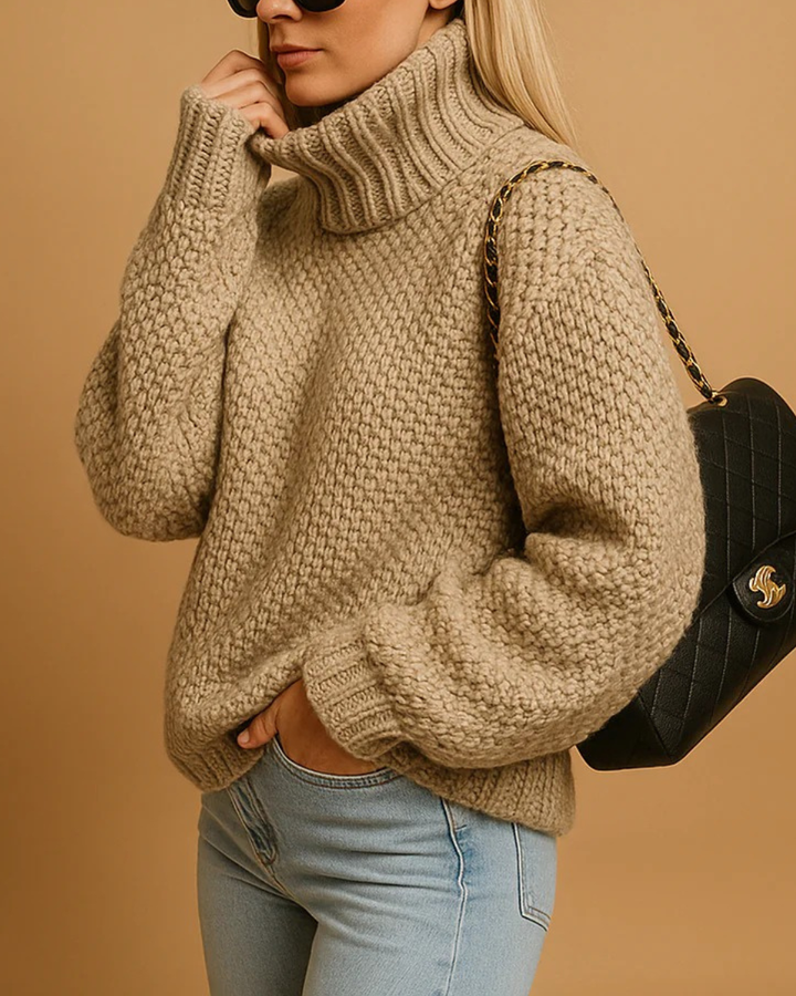 Luna’s Cosy Chunky Knit Winter Jumper