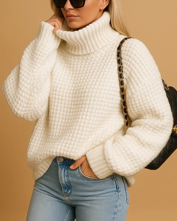 Luna’s Cosy Chunky Knit Winter Jumper