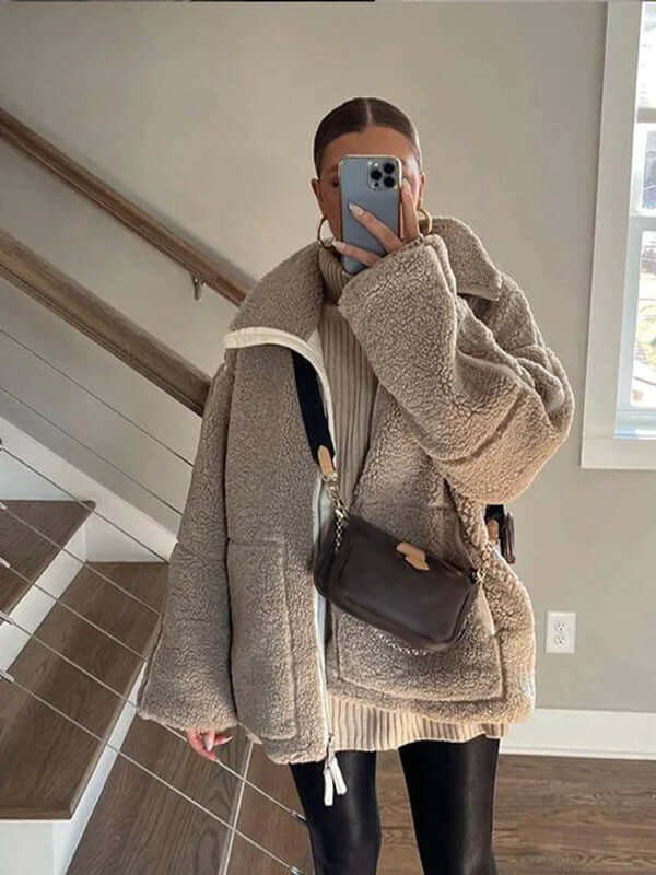 Luna’s Cozy Confidence Oversized Jacket