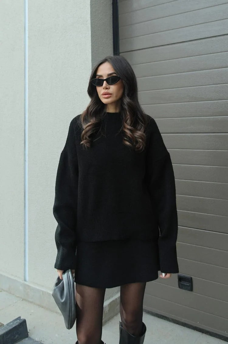 Luna’s Effortless Poise Knit Co-ord Set