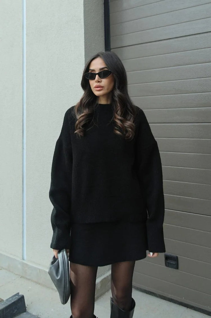 Luna’s Effortless Poise Knit Co-ord Set