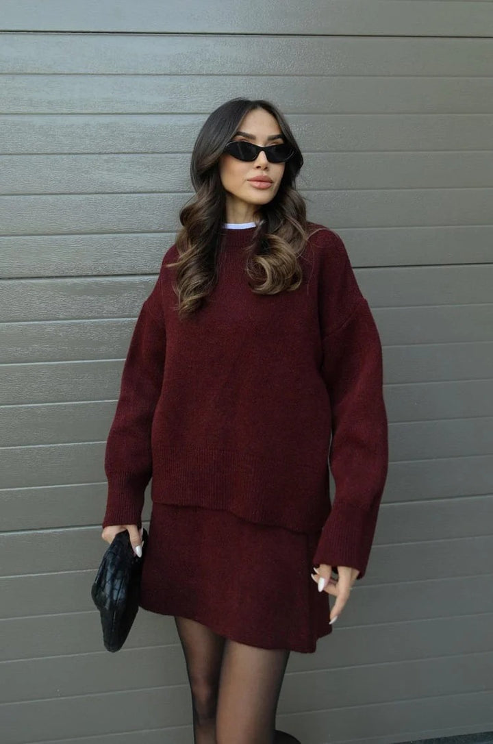 Luna’s Effortless Poise Knit Co-ord Set