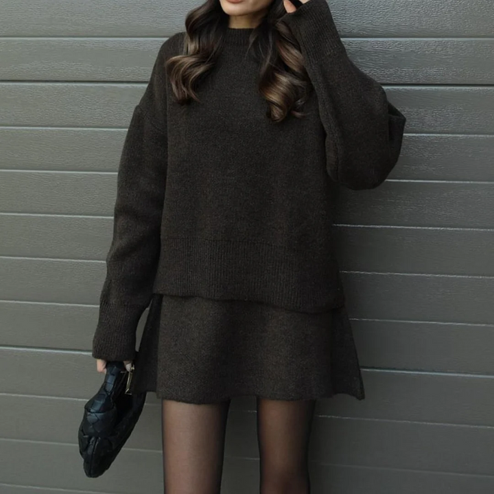 Luna’s Effortless Poise Knit Co-ord Set