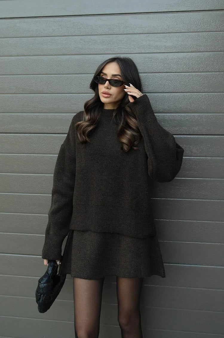 Luna’s Effortless Poise Knit Co-ord Set