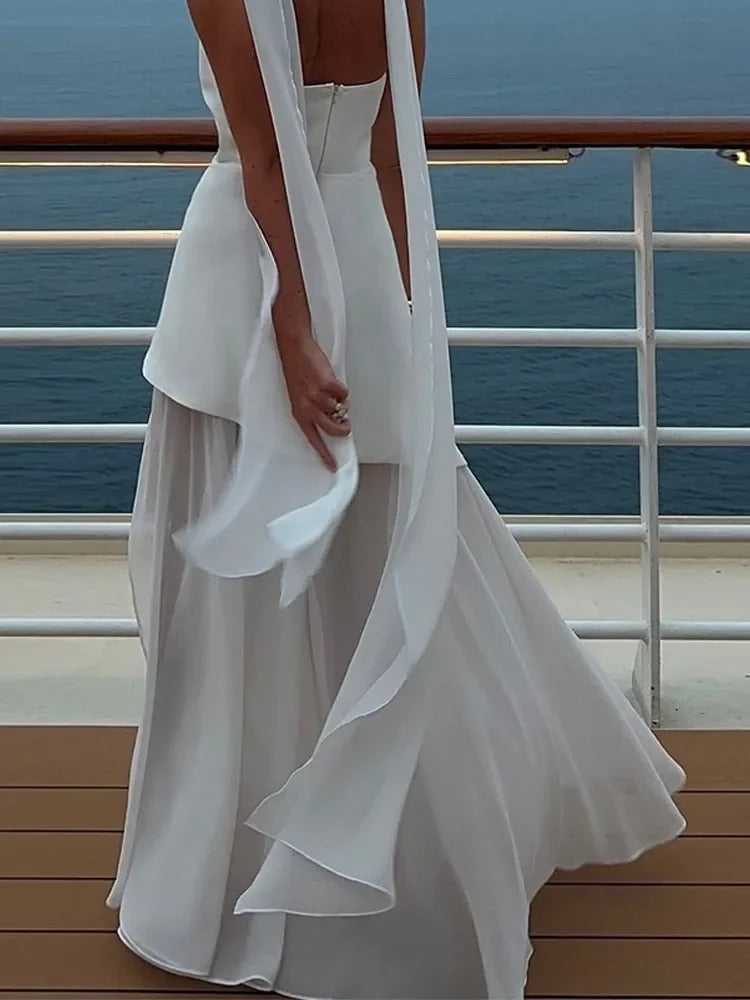 Luna's Enchanted Motion High-Slit Maxi Dress Luna Mae Luna's Enchanted Motion High-Slit Maxi Dress Luna Mae