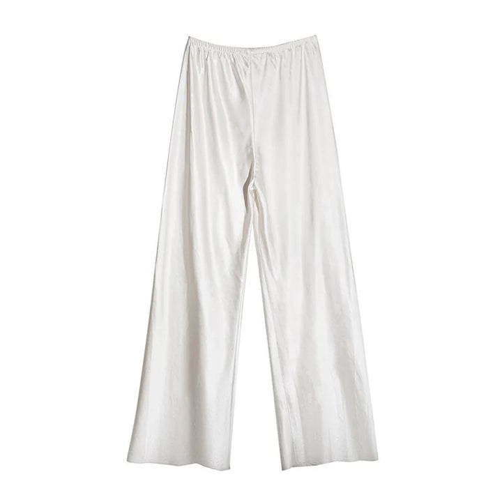 Luna’s Evening Glow Wide-Leg Trousers