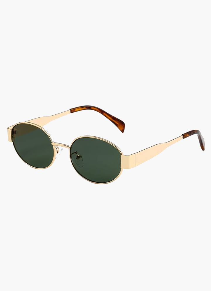Luna’s Golden Era Oval Sunglasses