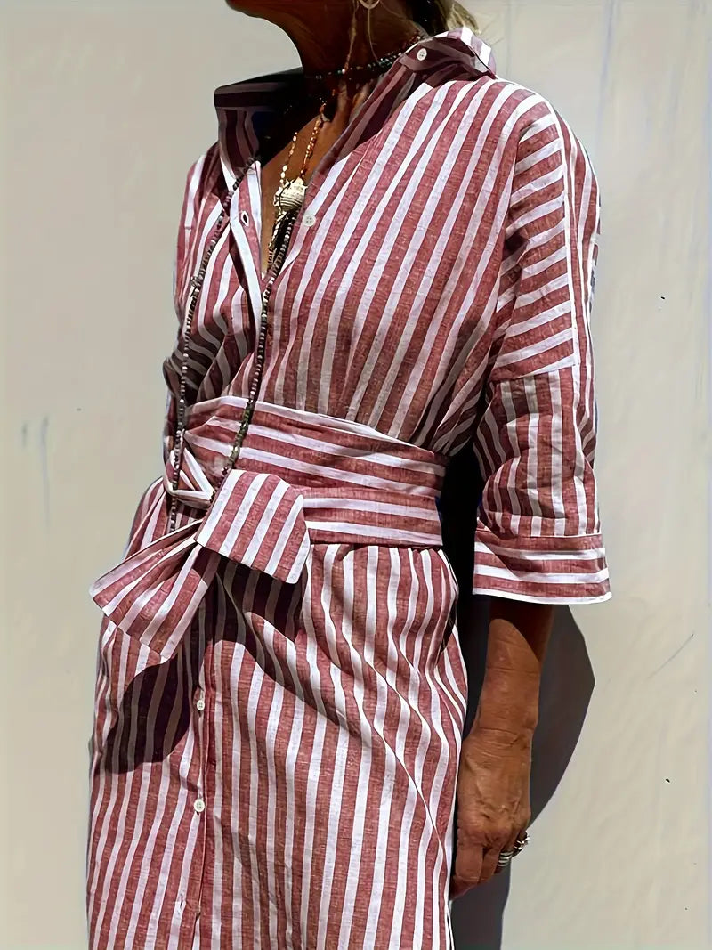 Luna’s Stride Split-Hem Midi Dress