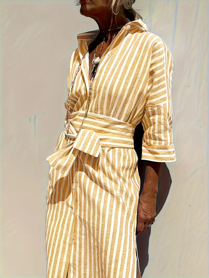 Luna’s Stride Split-Hem Midi Dress