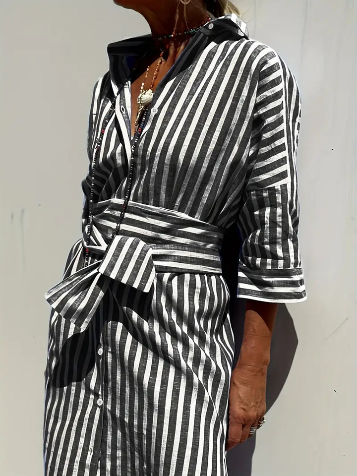 Luna’s Stride Split-Hem Midi Dress