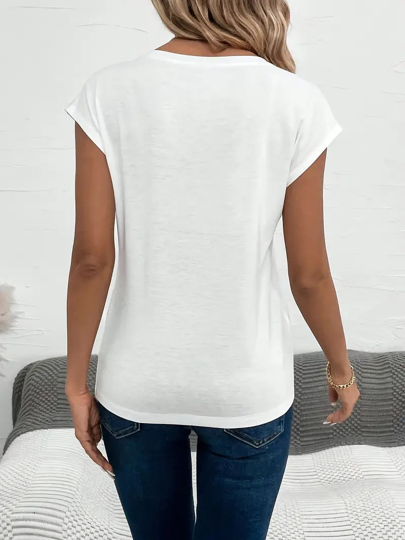 Luna’s Heartfelt Charm Trio-Print Tee