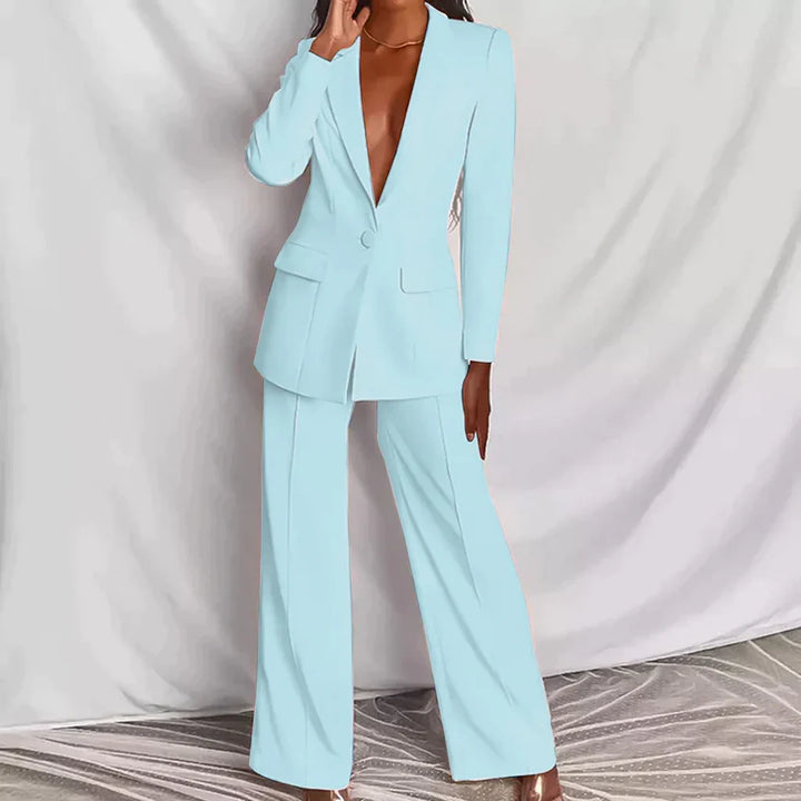 Luna’s Midnight Power Sharp Tailored Pantsuit