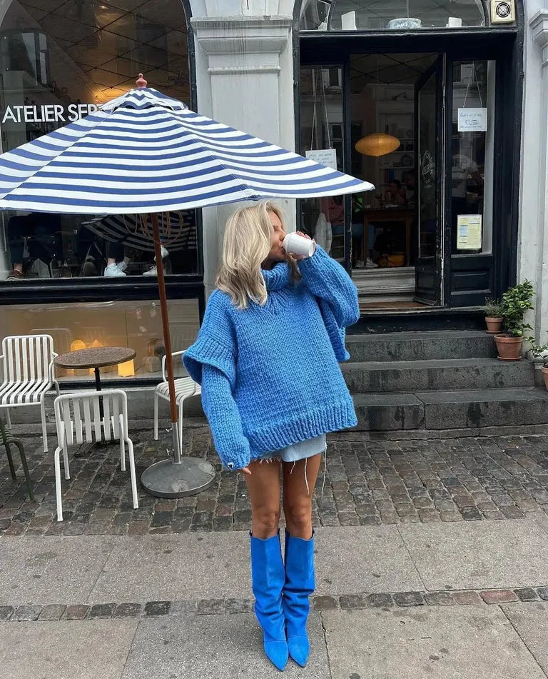Luna’s Parisian Allure Chunky Knit Jumper