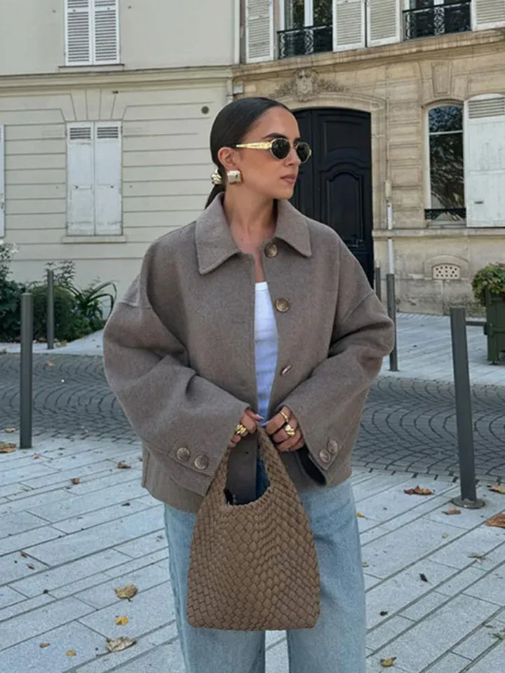 Luna’s Parisian Poise Oversized Jacket