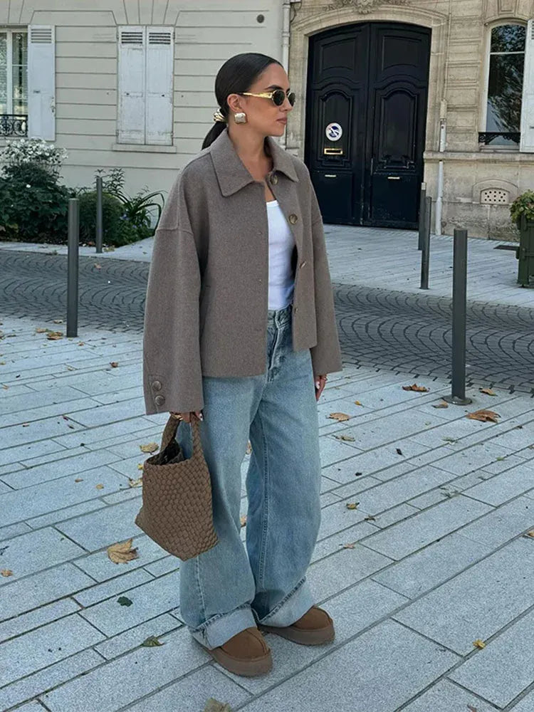 Luna’s Parisian Poise Oversized Jacket