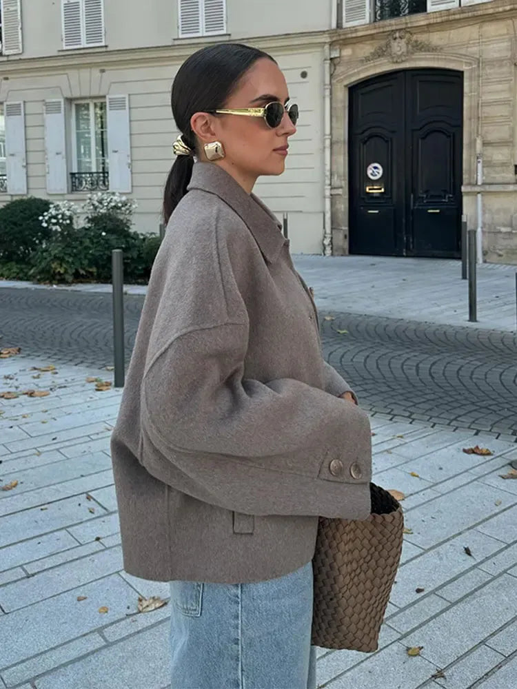 Luna’s Parisian Poise Oversized Jacket