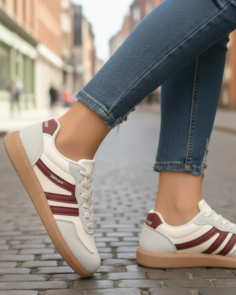 Luna’s Patterned Retro Sneakers