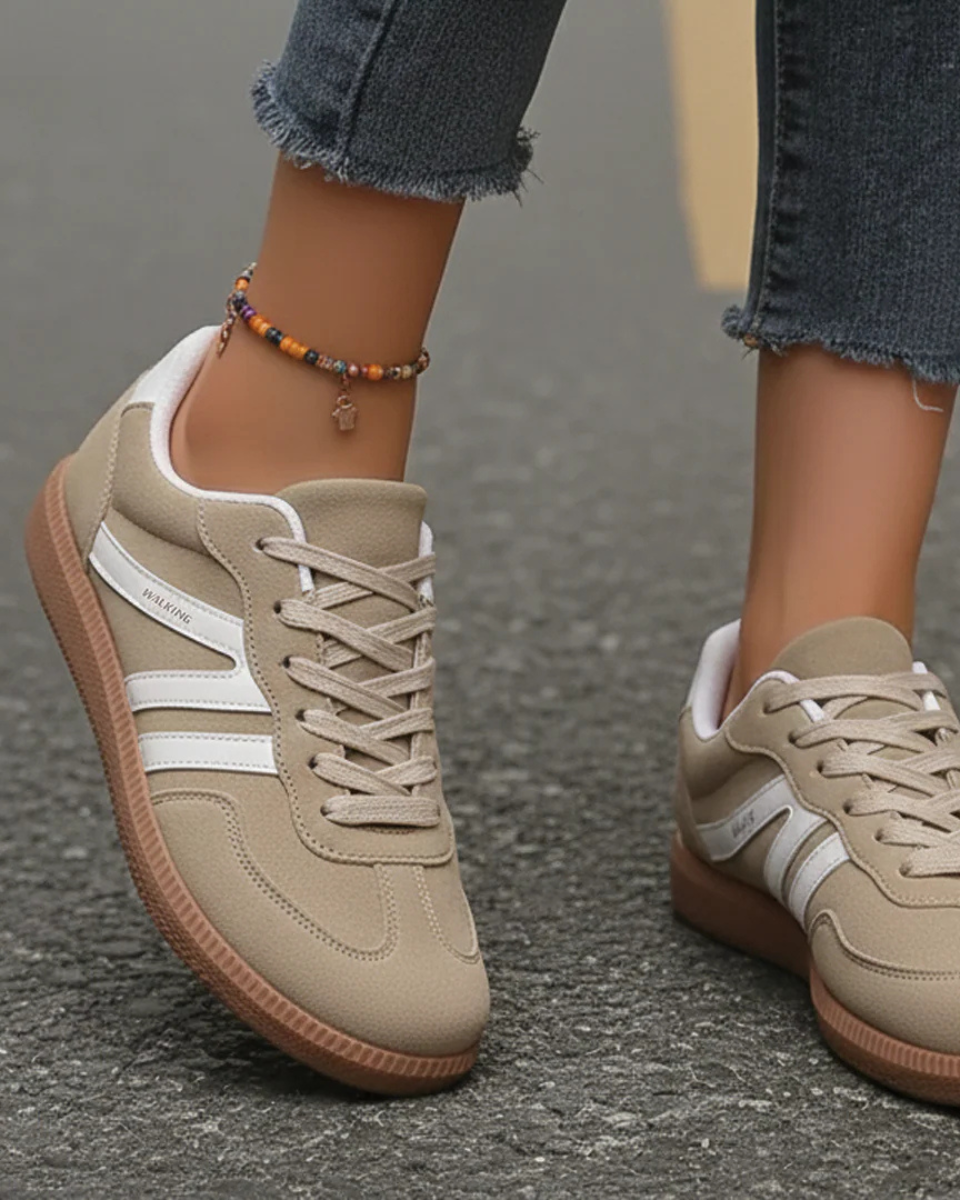 Luna’s Patterned Retro Sneakers