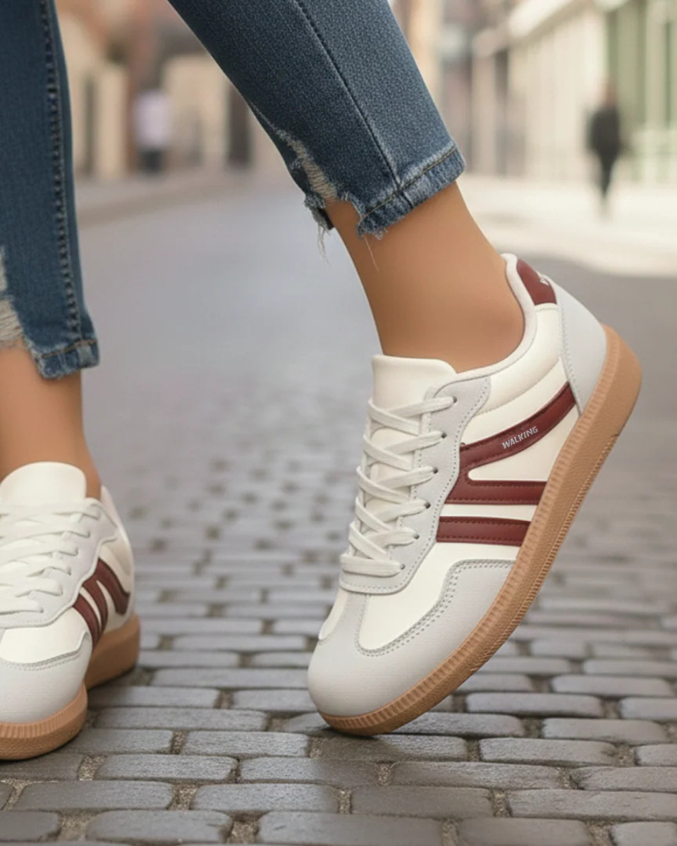 Luna’s Patterned Retro Sneakers