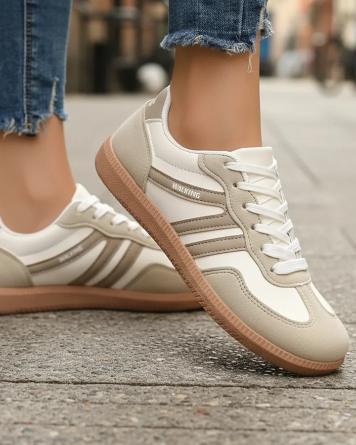 Luna’s Patterned Retro Sneakers