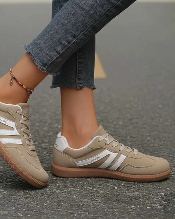 Luna’s Patterned Retro Sneakers